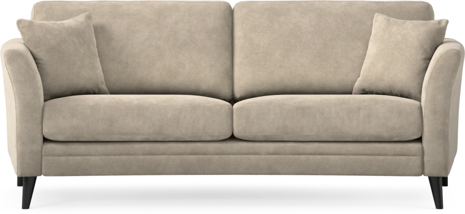 Eden - 2,5-sits soffa svängd - Beige