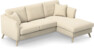 Eden - 2-sits soffa med schäslong - Beige