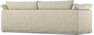 Cherrie - 3-sits soffa, hel dyna och kappa - Beige