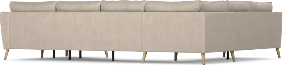 County - Hörnsoffa, 2+3-sits med schäslong höger - Beige