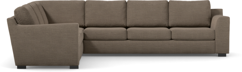 Friday - Hörnsoffa, 2+3-sits - Brun