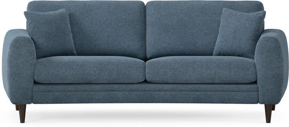 Eden - 2,5-sits soffa svängd - Blå