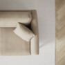 Eden - 3-sits soffa med schäslong - Beige