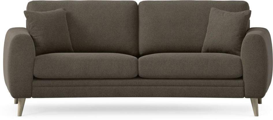 Eden - 2,5-sits soffa svängd - Brun