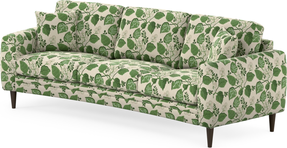 Eden - 3-sits soffa svängd - Flerfärgad