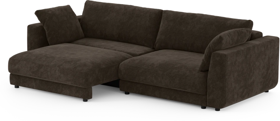 Amie - Bäddsoffa 4-sits - Brun