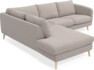 Madison - 2-sits soffa med divan vänster - Beige