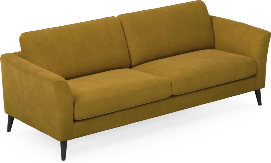 Bridge - 4-sits soffa - Gul