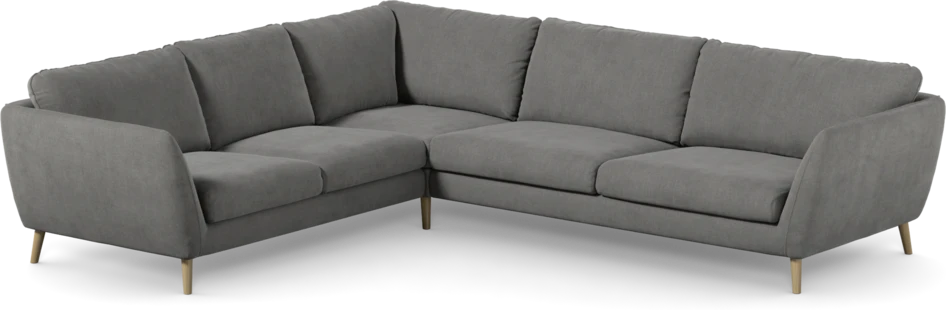 Madison Lux - Hörnsoffa 2+3-sits, hörn 1 - Grå