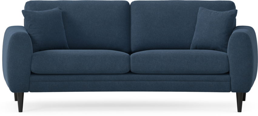 Eden - 2,5-sits soffa svängd - Blå