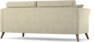 Eden - 2,5-sits svängd - Beige
