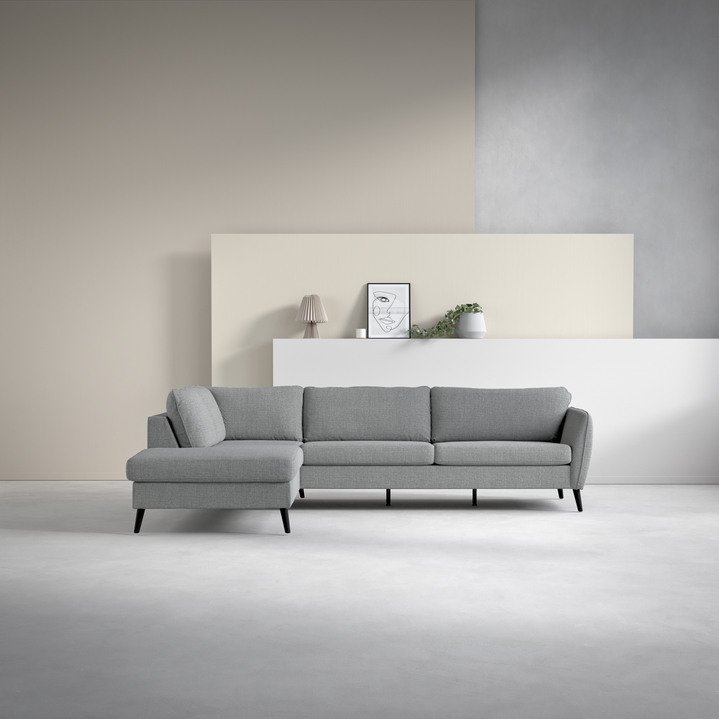 County - 2,5-sits soffa med divan vänster - inspiration