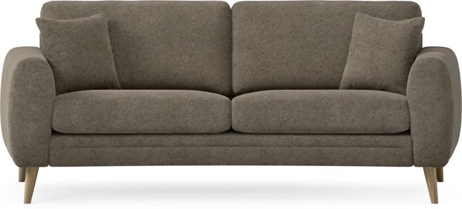 Eden - 2,5-sits soffa svängd - Brun