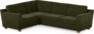 Friday - Hörnsoffa, 1,5+2,5-sits - Grön