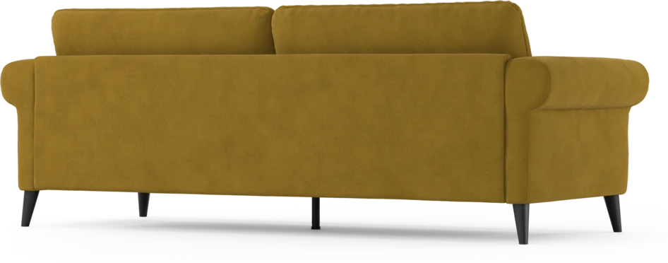 Bridge - 4-sits soffa - Gul