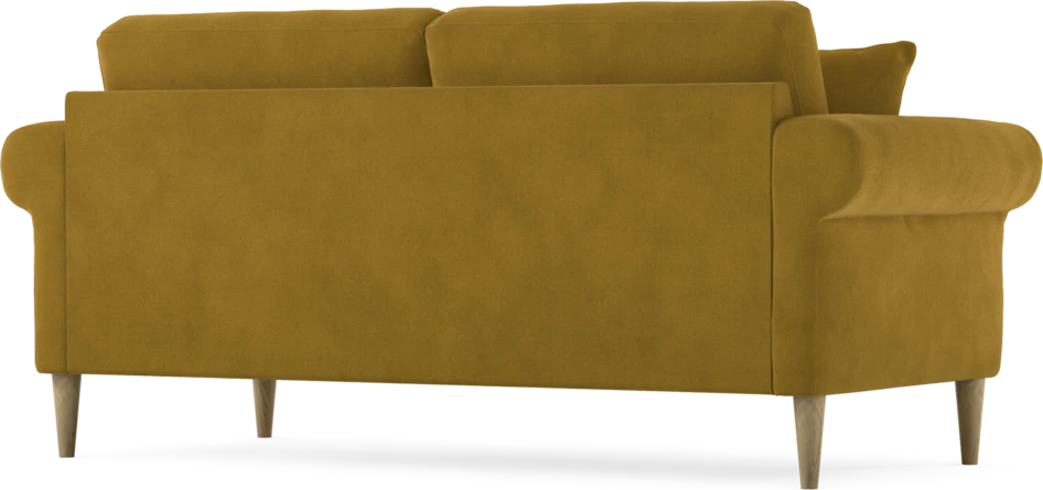 Eden - 2,5-sits soffa - Gul