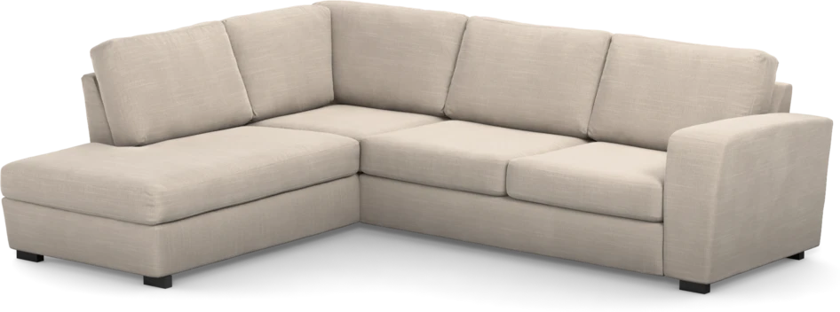 Friday - 2,5-sits soffa med divan vänster - Beige