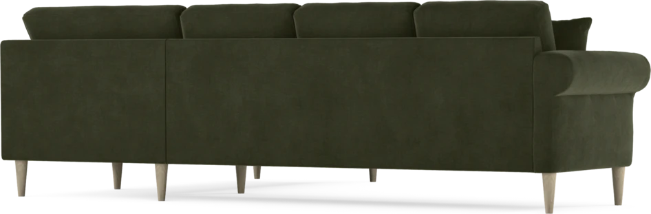 Eden - Hörnsoffa, 3+2-sits - Grön