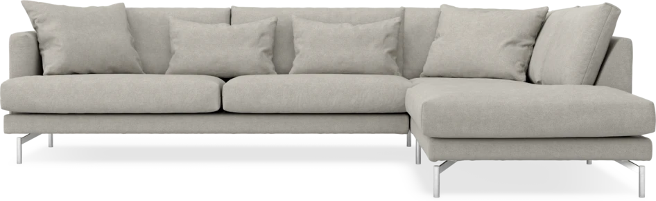Harper - 3-sits soffa med divan höger - Beige