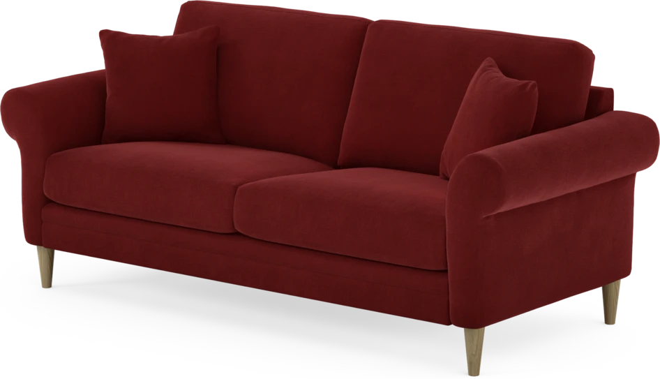 Eden - 2,5-sits soffa - Röd