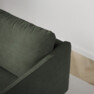 Madison Lux - 2-sits soffa med schäslong vänster och divan höger - Grön