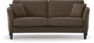 Eden - 2,5-sits soffa svängd - Brun