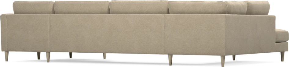 Bridge - 3-sits soffa med divan vänster och schäslong höger - Beige