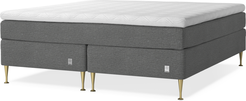 Cape Selene - Kontinentalsäng, dubbelsäng med bäddmadrass och sängben