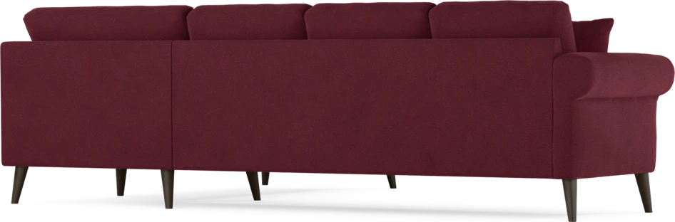 Eden - Hörnsoffa, 3+2-sits - Röd