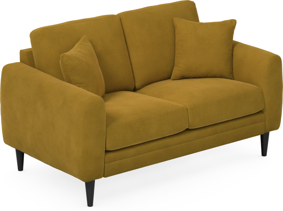 Eden - 2-sits soffa - Gul