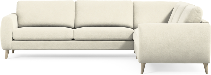 Bridge - Hörnsoffa, 3+2-sits - Vit