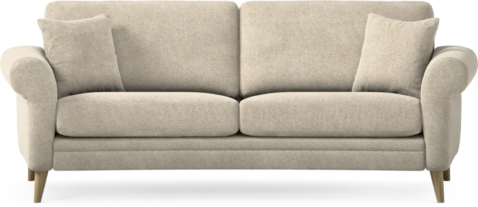 Eden - 2,5-sits soffa svängd - Beige