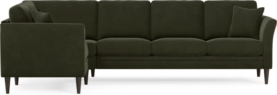 Eden - Hörnsoffa, 1+3-sits - Grön