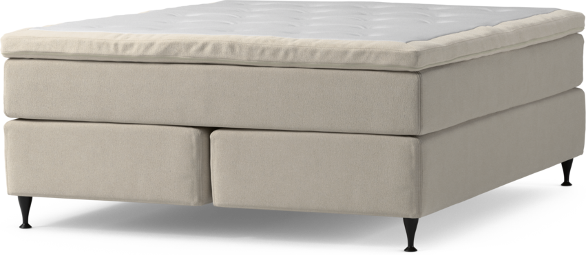 Feel Comfort - Kontinentalsäng, dubbelsäng med bäddmadrass och sängben