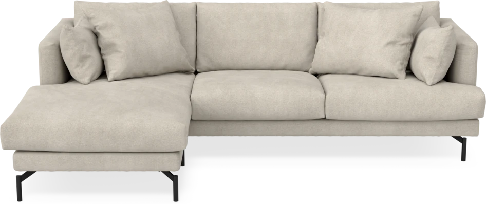 Harper - 4-sits med schäslong vänster - Beige