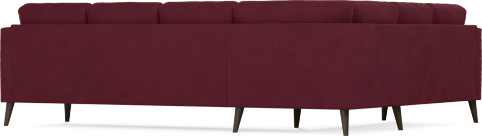 Eden - Hörnsoffa, 2+3-sits - Röd