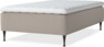 Delux Dream - Ramsäng, enkelsäng med bäddmadrass - Beige