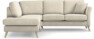 Eden - 2-sits soffa med divan - Beige