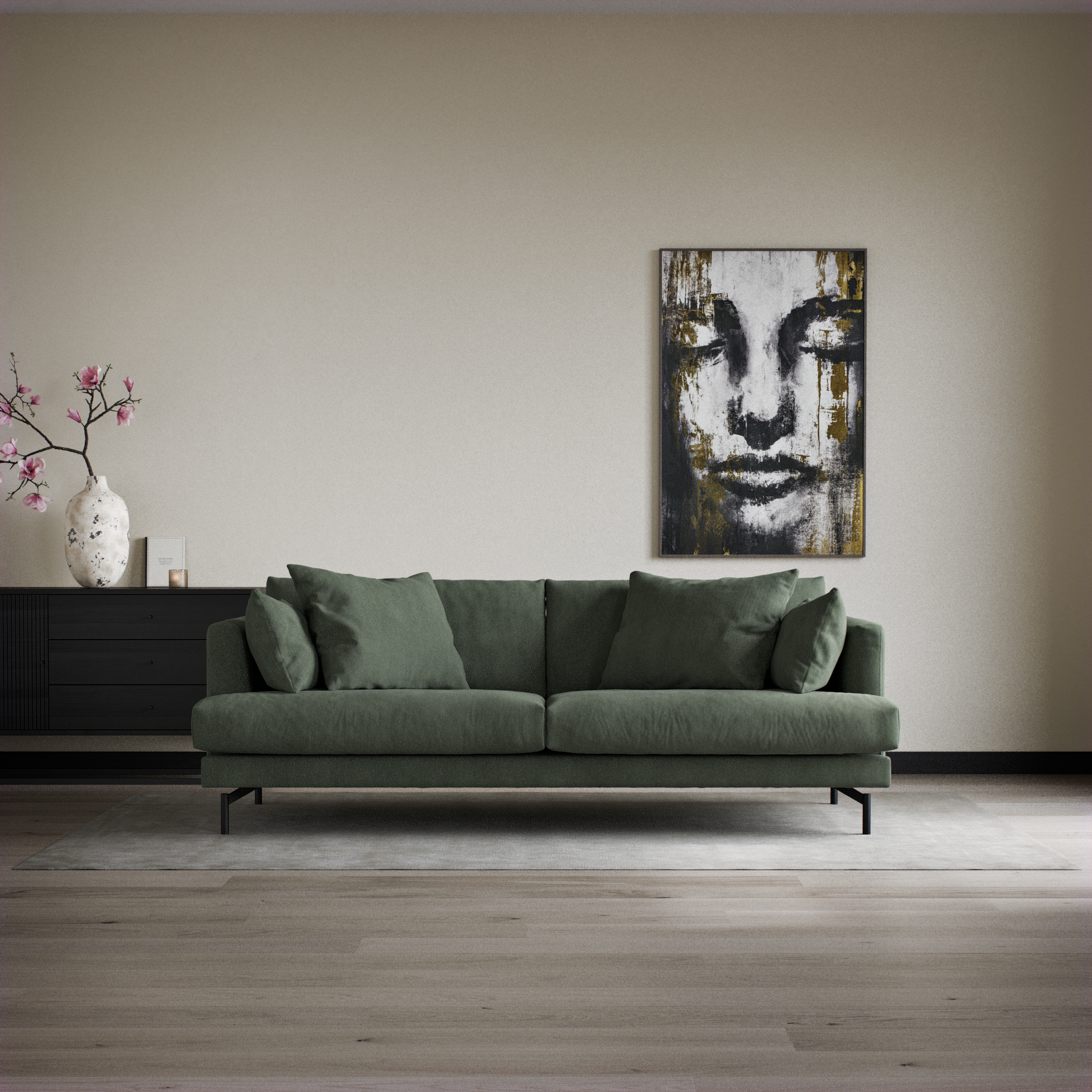 Harper, 3-sits soffa