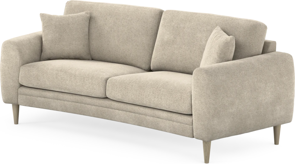 Eden - 2,5-sits soffa svängd - Beige