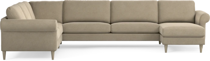 Bridge, Hörnsoffa, 2+3-sits med schäslong höger