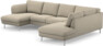 Madison Lux - 2-sits soffa med schäslong vänster och divan höger - Beige