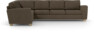 Friday - Hörnsoffa, 2+3-sits - Brun