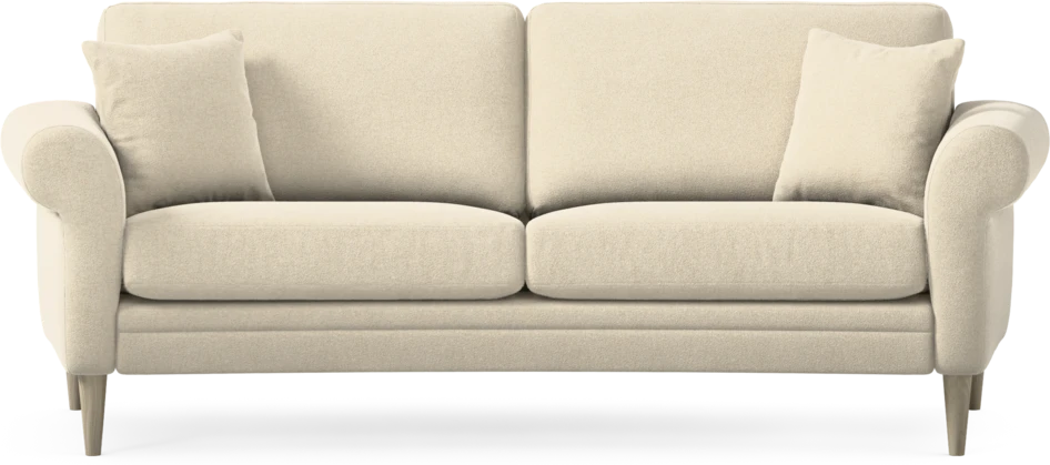 Eden - 2,5-sits soffa svängd - Beige