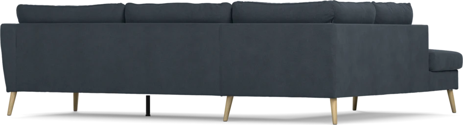 County - 2,5-sits soffa med divan vänster - Blå