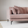 Harper - 3-sits soffa med divan höger - Rosa