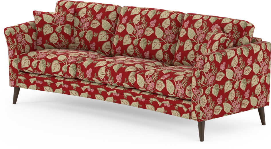 Eden - 3-sits soffa svängd - Flerfärgad