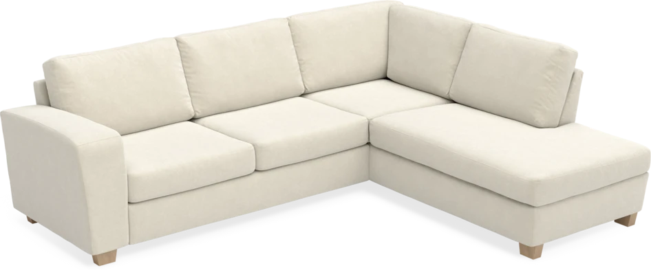 Friday - 2,5-sits soffa med divan höger - Beige