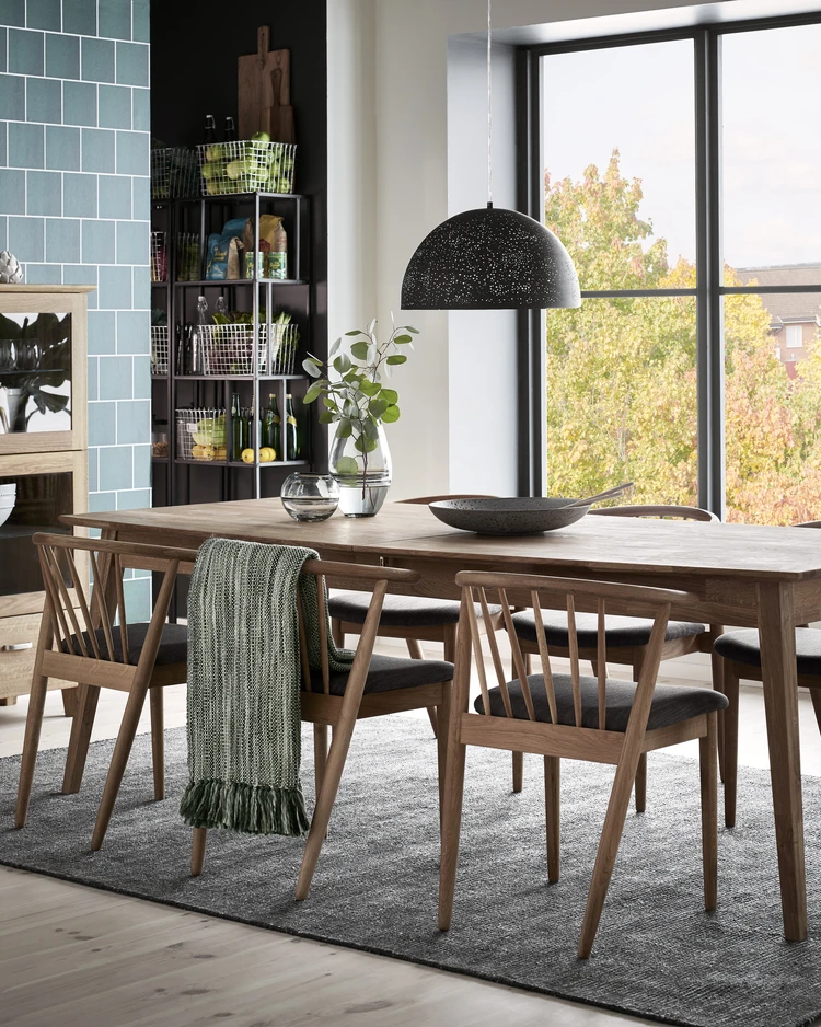 Ekerö - Matbord, 230/320x100x75 cm - inspiration