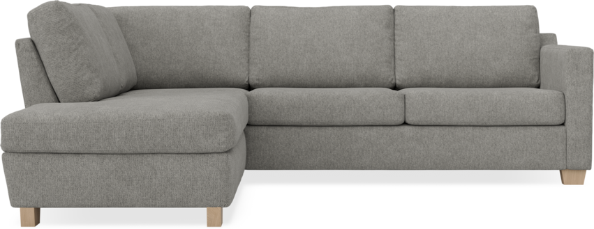 Friday - 2,5-sits soffa med divan vänster - Grå